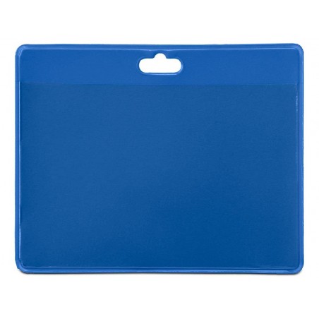 Identificador tarifold pvc horizontal color azul solo tarjeta 103x825 mm pack de 30unidades
