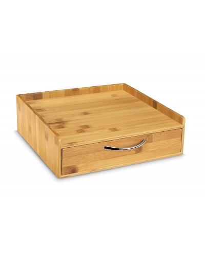 Soporte para capsulas de cafe cep silva bambu 1 cajon 305x326x98 mm