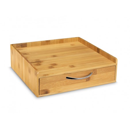 Soporte para capsulas de cafe cep silva bambu 1 cajon 305x326x98 mm