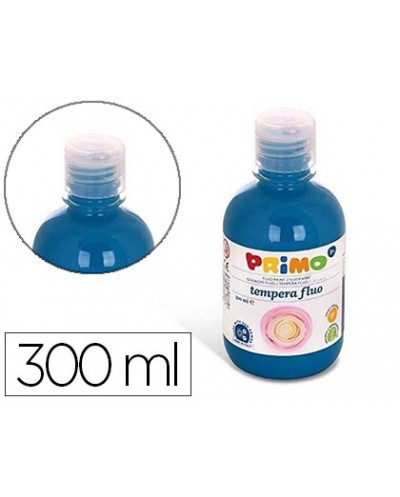 Tempera liquida primo escolar 300 ml azul marino fluorescente