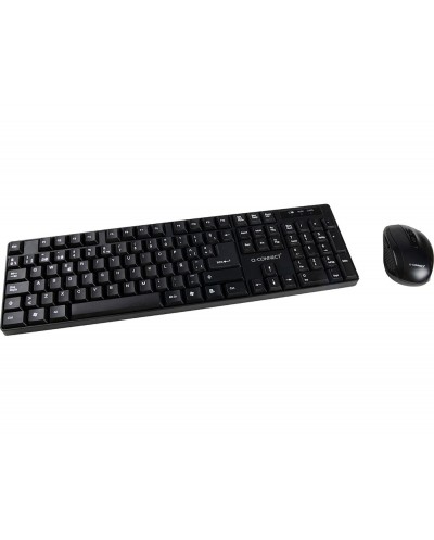 Set teclado raton inalambrico q connect 24g negro compatible windows 98 nt me 2000 xp 7 