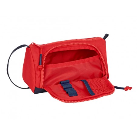 Bolso escolar safta portatodo con bolsillo desplegable vacio 200x85x110 mm seleccion espanola de futbol