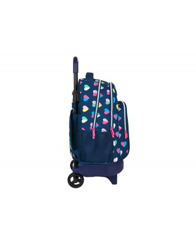 Cartera escolar safta con carro mochila grande con ruedas compact extraible 330x220x450 mm benetton