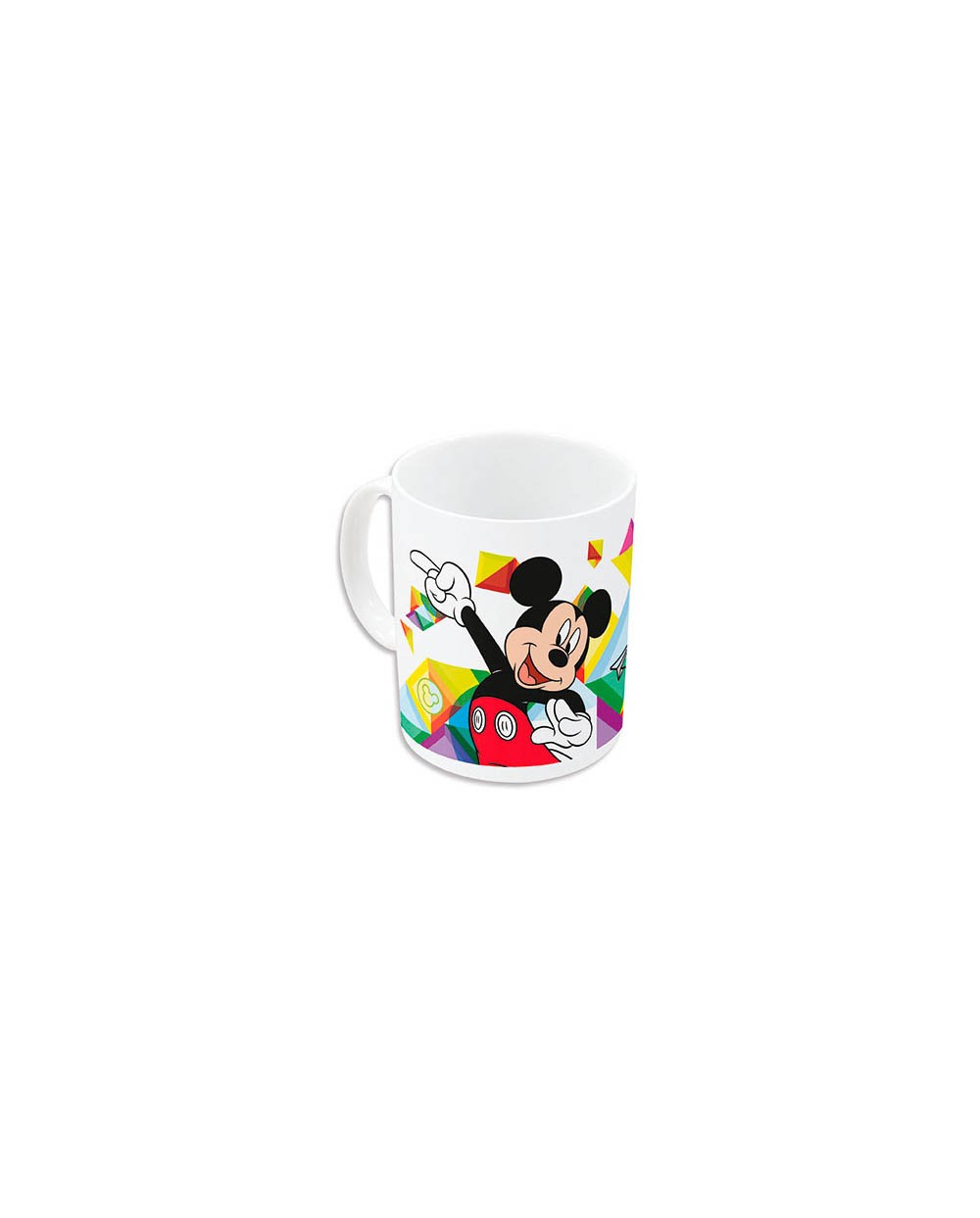 Taza grande safta escolar 325 ml 117x87x100 mm mickey mouse happy smiles