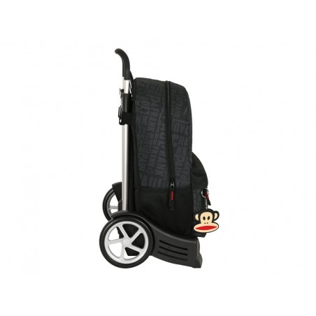 Cartera escolar safta con carro 300x140x460 mm paul frank team player