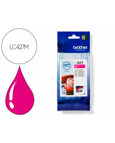 Ink jet brother lc427m mfcj5955dw 6955dw magenta 1500 paginas