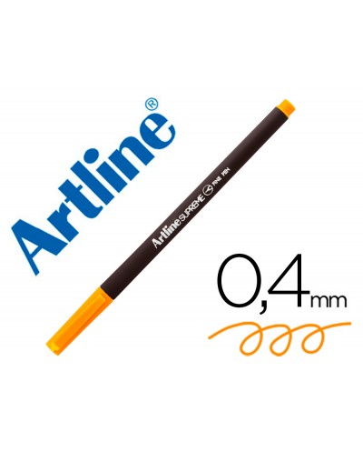 Rotulador artline supreme epfs200 fine liner punta de fibra amarillo 04 mm