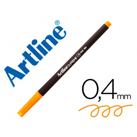 Rotulador artline supreme epfs200 fine liner punta de fibra amarillo 04 mm