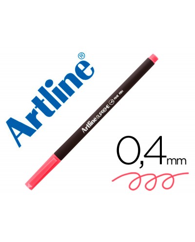 Rotulador artline supreme epfs200 fine liner punta de fibra rosa 04 mm
