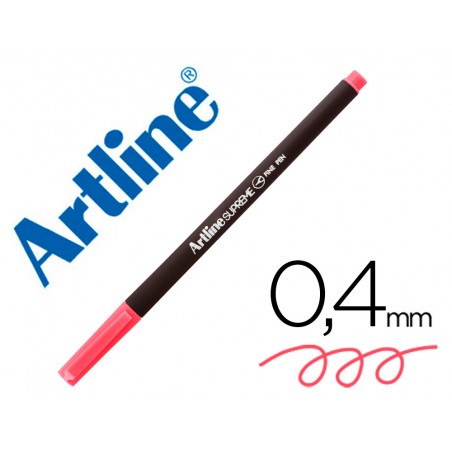 Rotulador artline supreme epfs200 fine liner punta de fibra rosa 04 mm