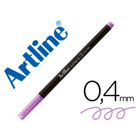 Rotulador artline supreme epfs200 fine liner punta de fibra purpura claro 04 mm