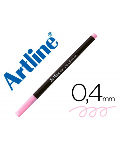Rotulador artline supreme epfs200 fine liner punta de fibra rosa claro 04 mm