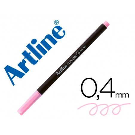 Rotulador artline supreme epfs200 fine liner punta de fibra rosa claro 04 mm