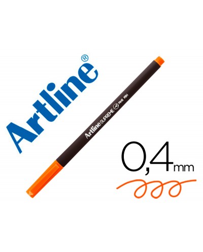 Rotulador artline supreme epfs200 fine liner punta de fibra naranja 04 mm