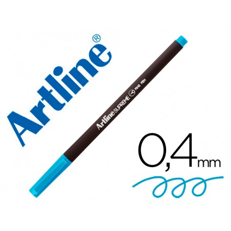 Rotulador artline supreme epfs200 fine liner punta de fibra azul claro 04 mm