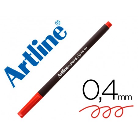 Rotulador artline supreme epfs200 fine liner punta de fibra rojo oscuro 04 mm