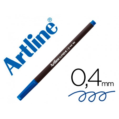 Rotulador artline supreme epfs200 fine liner punta de fibra azul 04 mm