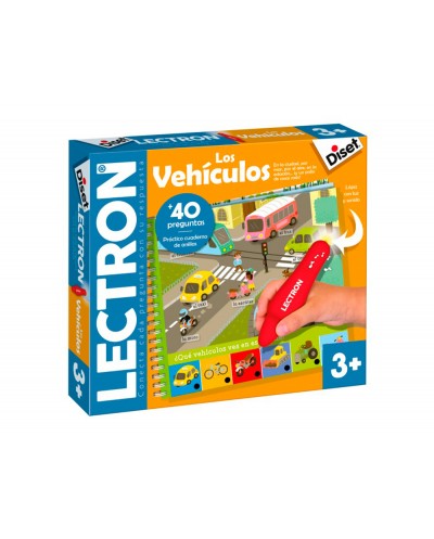 Juego diset didactico lectron mini vehiculos