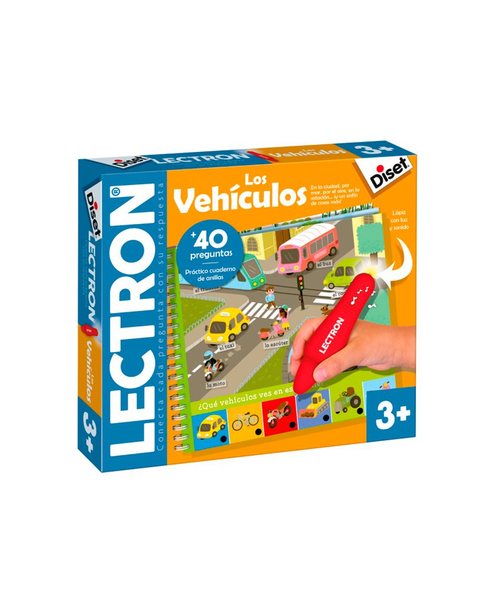 Juego diset didactico lectron mini vehiculos