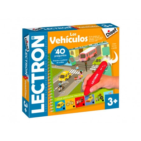 Juego diset didactico lectron mini vehiculos