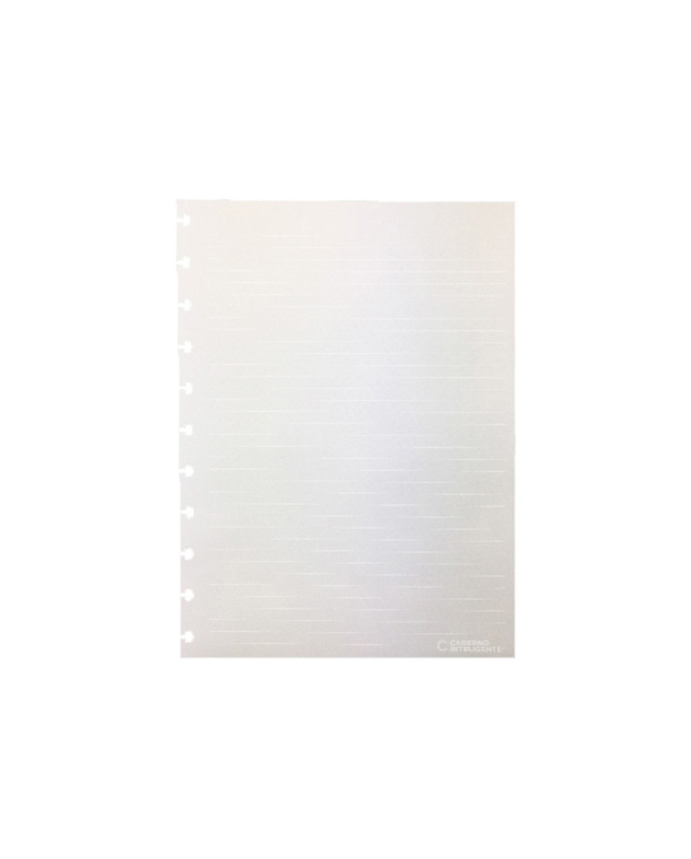 Recambio cuaderno inteligente blanca pautada grande 120 gr