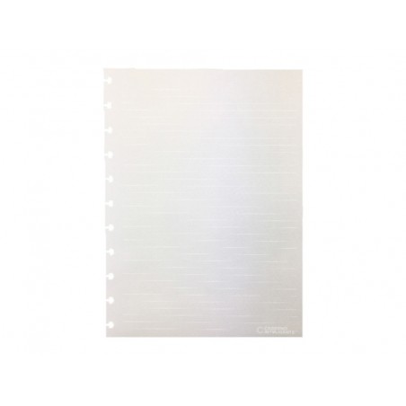 Recambio cuaderno inteligente blanca pautada grande 120 gr