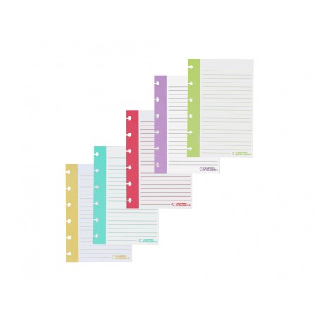 Fichas pautadas cuaderno inteligente vertical