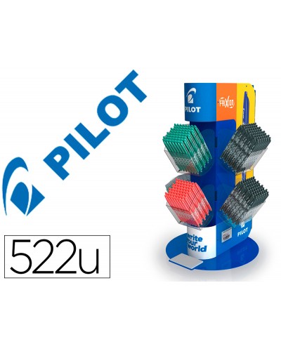Expositor pilot giratorio surtido 2022 522 unidades modelos colores surtidos