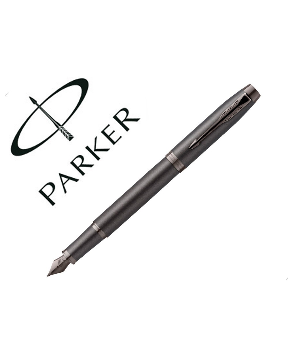 Pluma parker im professionals monochrome bronce plumin f en estuche de regalo