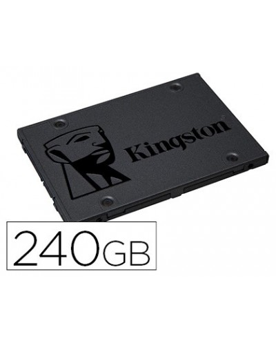 Disco duro ssd kingston 25 interno sa400s37 240 gb