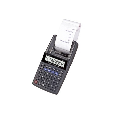 Calculadora q connect impresora pantalla papel kf11213 12 digitos negra