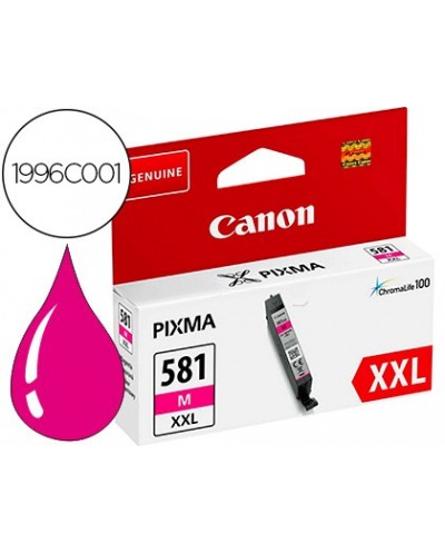 Ink jet canon 581 xxl ts9550 ts705 magenta 830 paginas