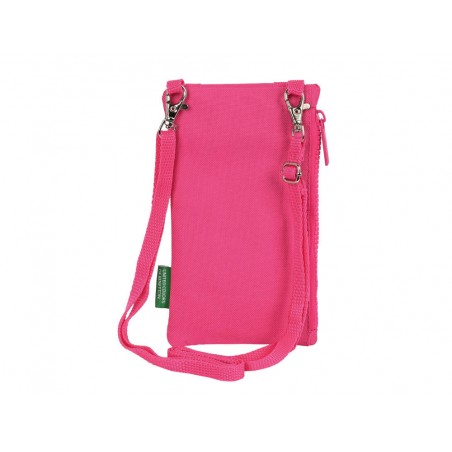 Monedero safta portamovil benetton raspberry 190x100 mm