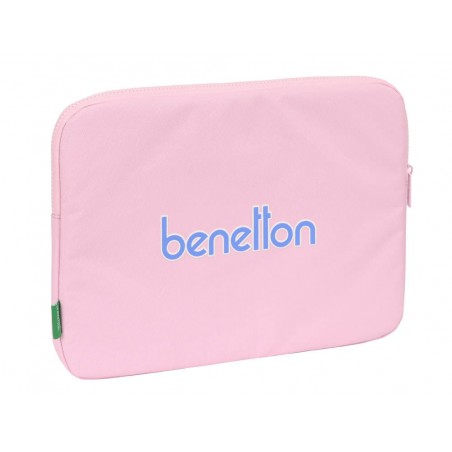 Funda safta para portatil 14 benetton pink 250x340x20 mm