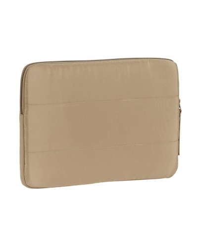 Funda para portatil 14 safta moos capsula camel 340x20x250 mm