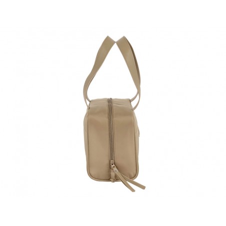 Cartera escolar safta moos capsula camel neceser rectangular 310x140x190 mm