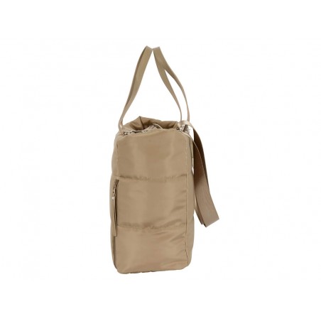 Cartera escolar safta moos capsula camel bolso con bolsillo para portatil 141 540x170x310 mm