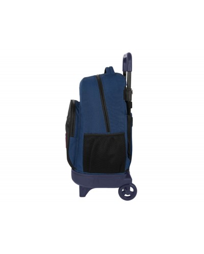 Cartera escolar safta con carro blackfit8 urban mochila grande con ruedas compact extraible 330x220x450 mm