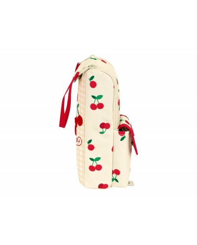 Bolso escolar safta portatodo cherry con asa 60x60x210 mm