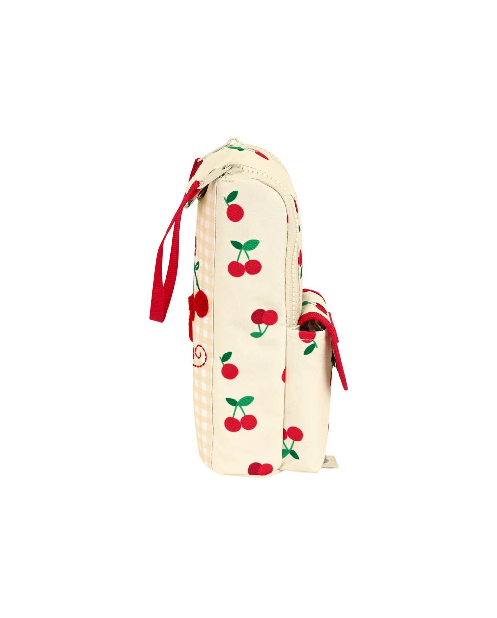 Bolso escolar safta portatodo cherry con asa 60x60x210 mm