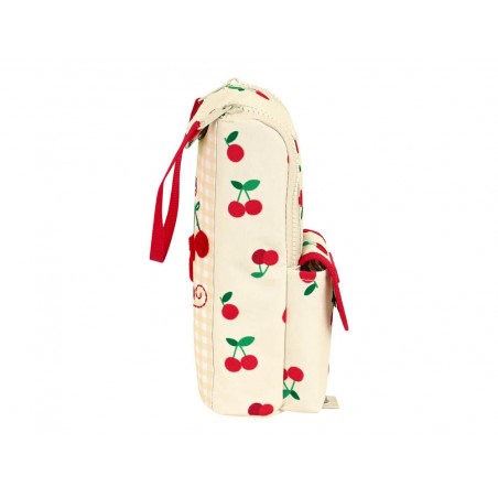 Bolso escolar safta portatodo cherry con asa 60x60x210 mm