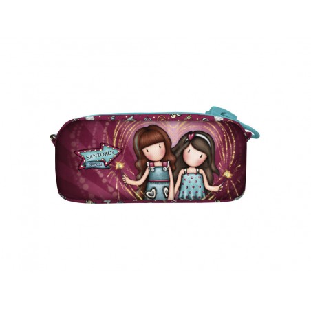 Bolso escolar safta portatodo gorjuss fairground con tirador gigante 215x70x105 mm