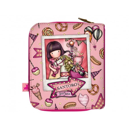 Bolso escolar safta portatodo gorjuss fairground billetera grande 100x30x120 mm