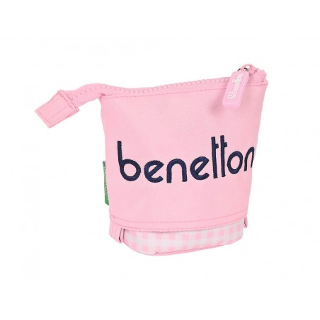 Bolso escolar safta portatodo benetton vichycubilete 80x60x190 mm