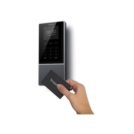 Controlador de presencia safescan timemoto tm 616 con codigo pin o tarjeta rfid hasta 200 usuarios