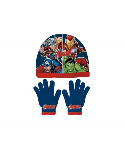 Set gorro y guantes safta navidad avengers