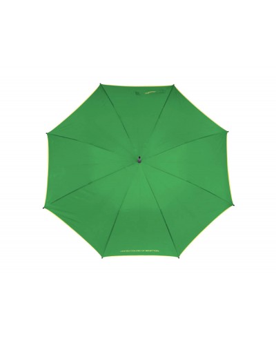 Paraguas escolar safta 60 cm benetton color verde