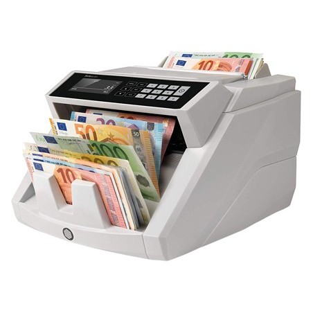 Detector contador de billetes falsos safescan 2465s 7 puntos de verificacion funcion anadir y de fajos