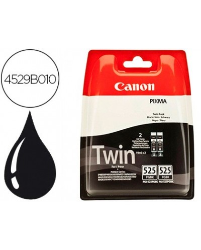 Ink jet canon pgi 525 pixma ip4950 ix6550 mg5350 mg6150 mg8150 mx715 mx885 mx892 negro 341