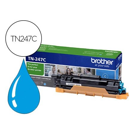 Toner brother tn247c dcp l3510cdw hl l3270cdw mfc l3710cw cian 2300 paginas